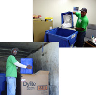 Shimar's recycling crews collect the recyclable material you generate from your business